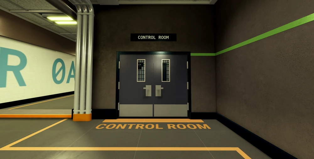 Entrance to the Control Room